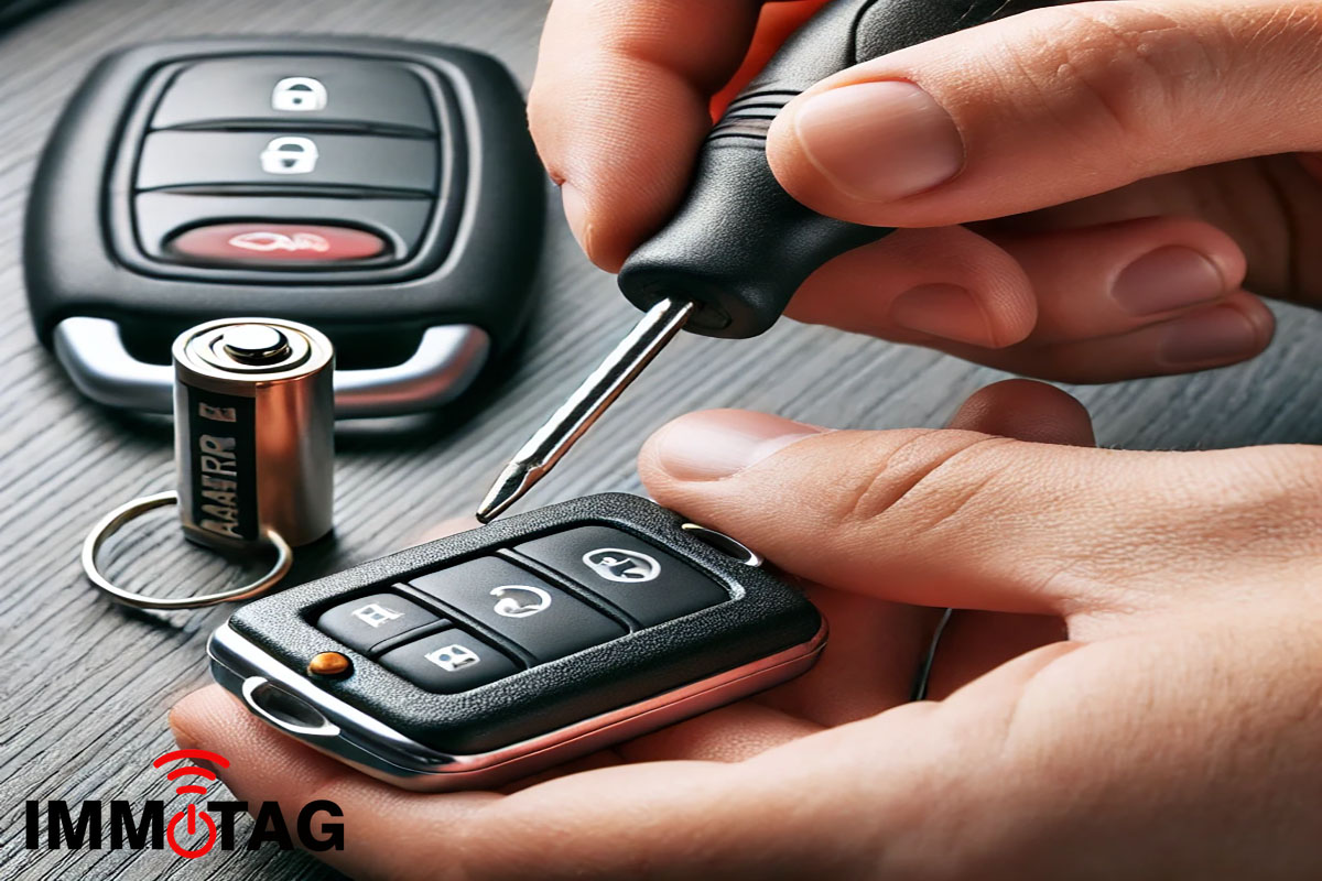 آموزش تعویض ریموت دزدگیر ماشین